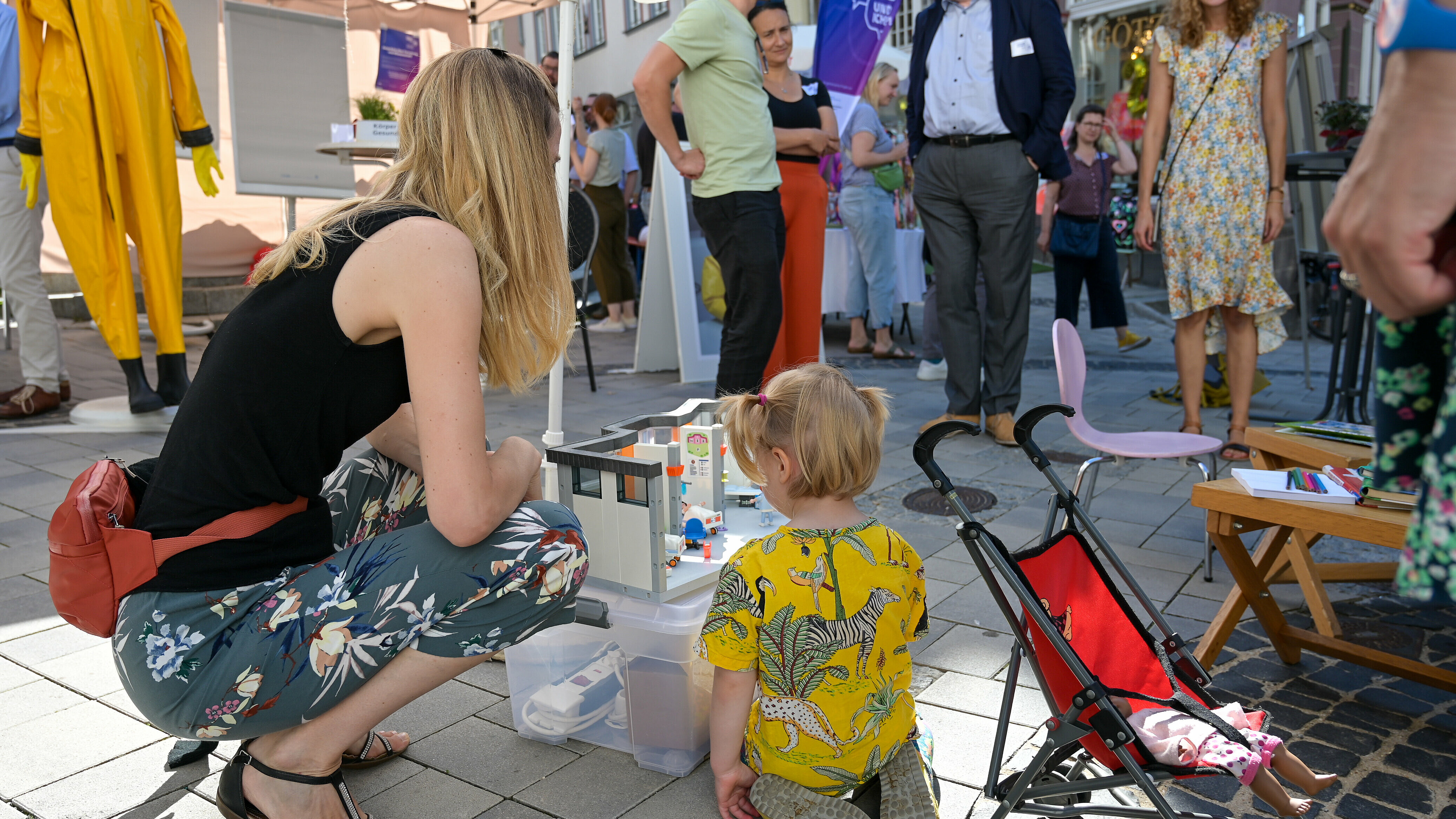 "Wissenschaft und ich?!" auf dem Eisenmarkt in Wetzlar am 7. September 2024.
